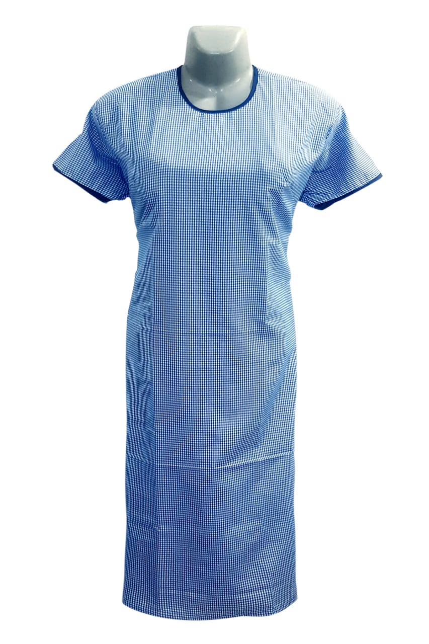 Female Patient Gown (Poly Cotton, Unisex)