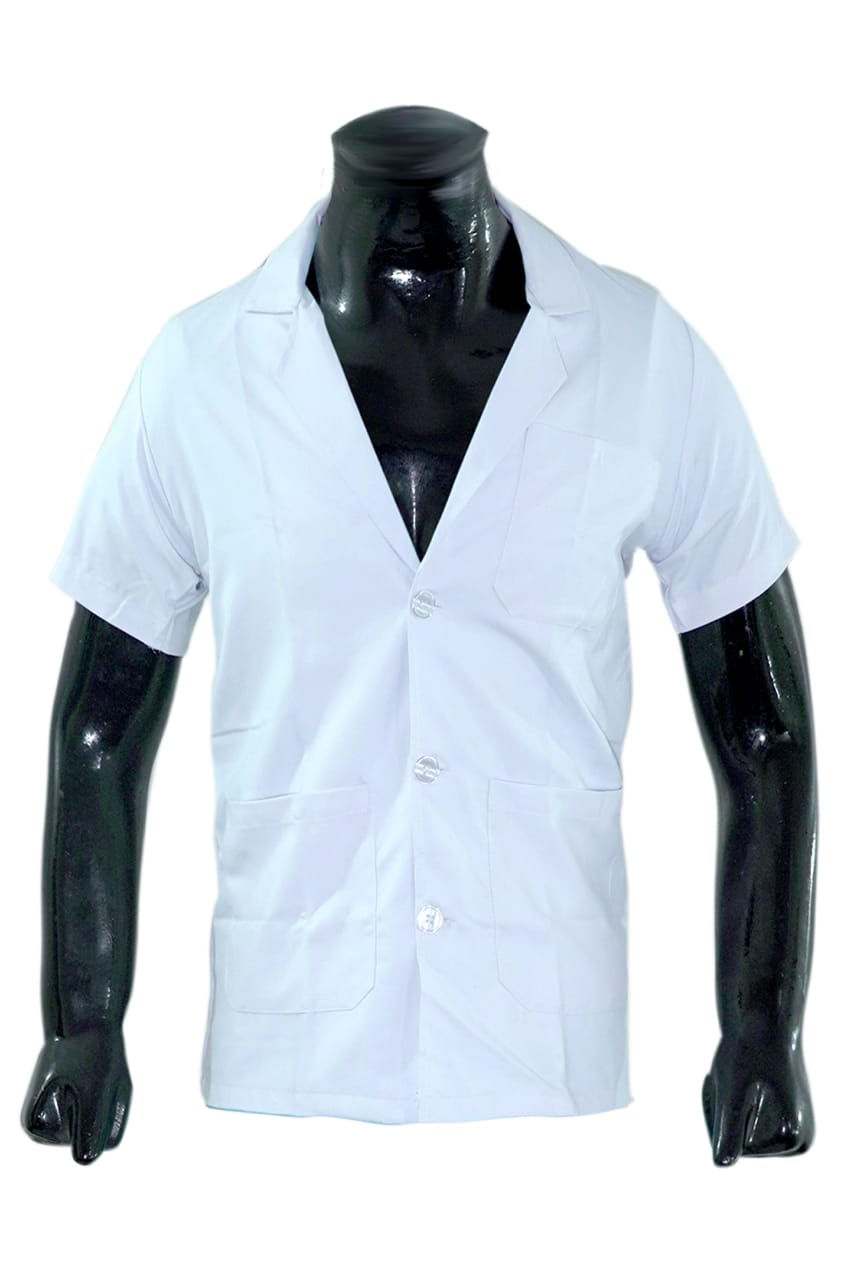 Half Sleeve Apron / Lab Coat (Cotton Blend, Unisex)