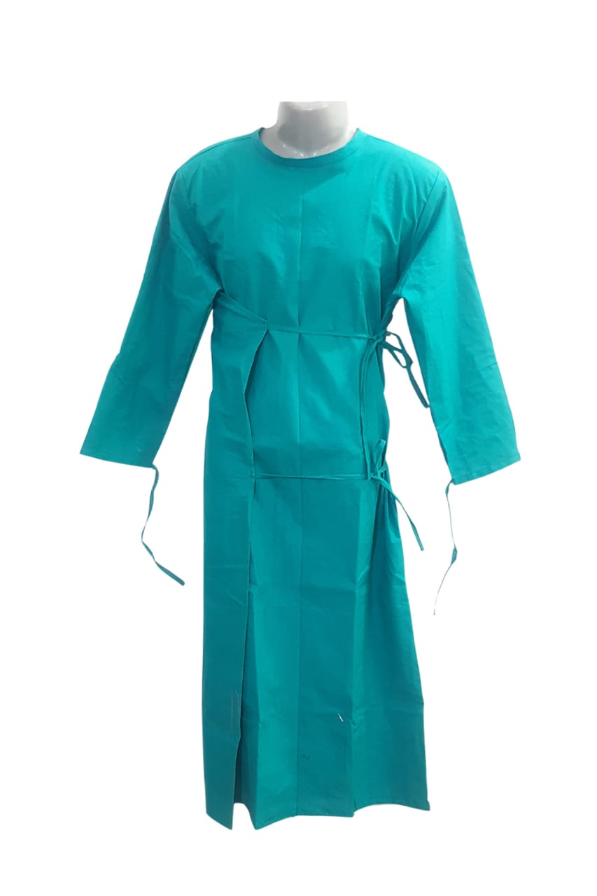Surgeon Gown Wrap Around (Cotton, Free Size, Unisex)