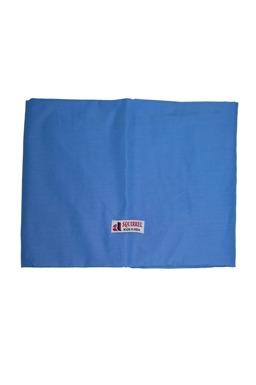Poly Bed Sheet with Elastic Grip & Pillow Cover (Polyester, 3×6 ft)