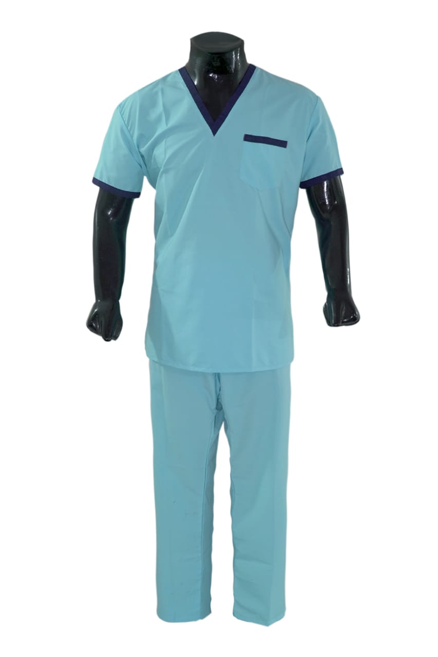 Dr. Kurta Pyjama / Scrub Suit (Cotton Blend, Unisex)