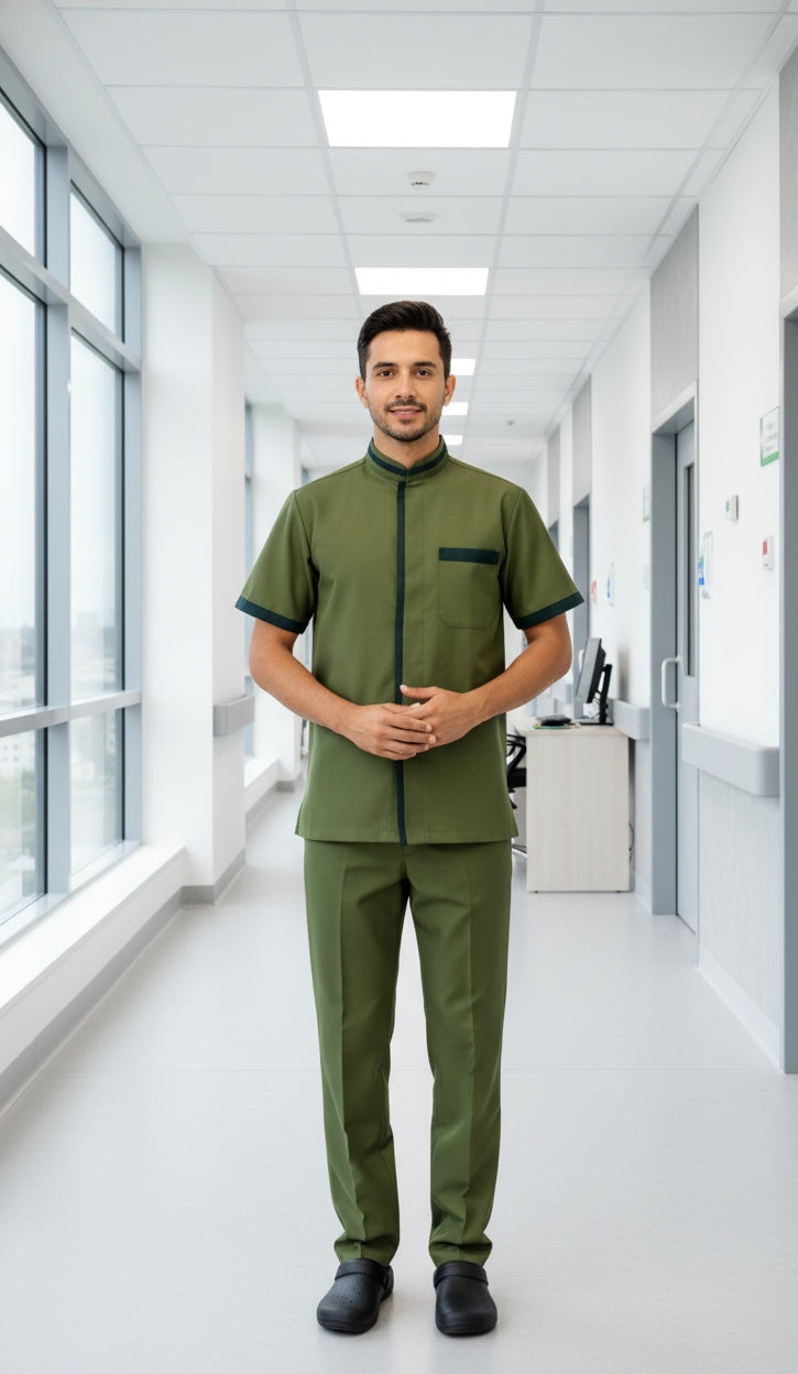 House Keeping Uniform (Poly Cotton, Men, All Sizes)