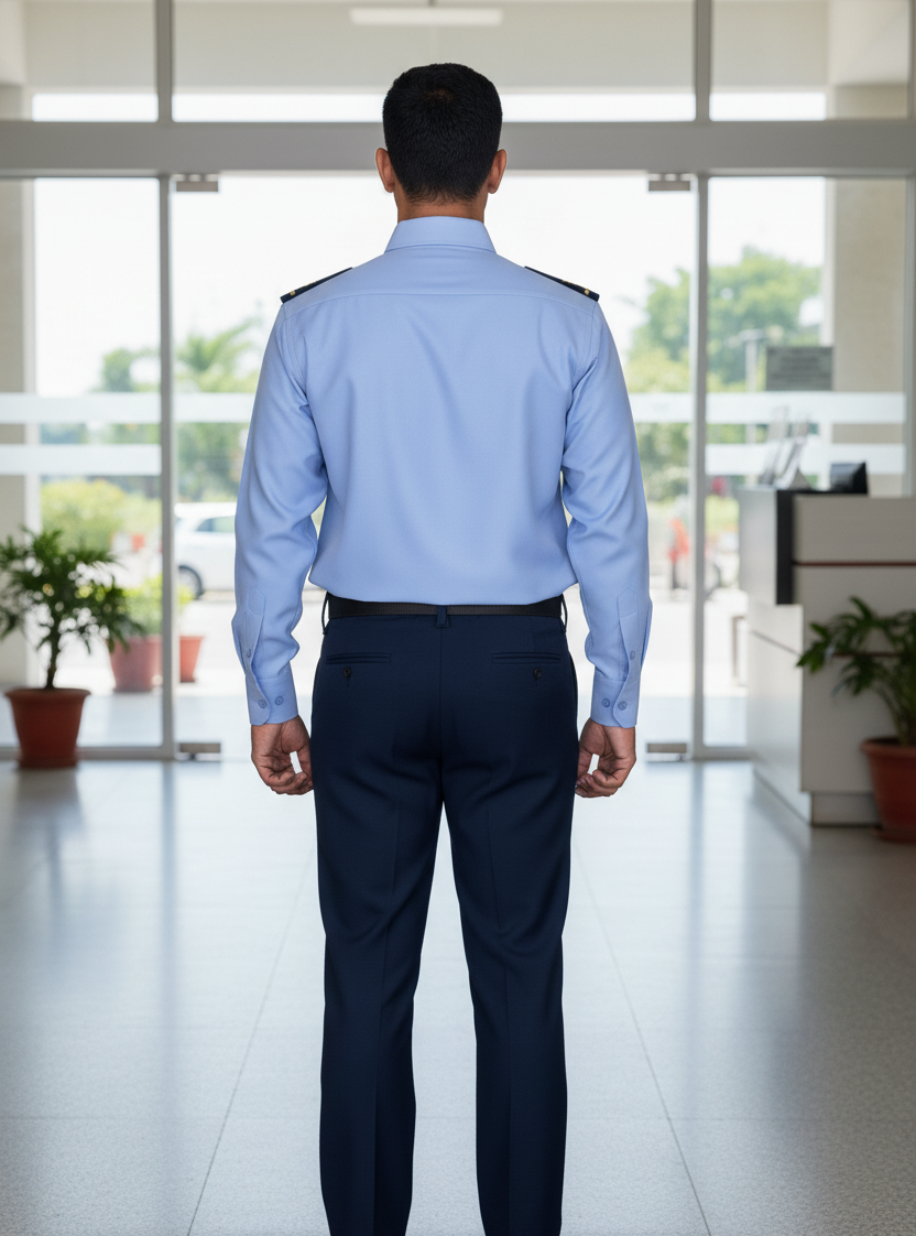 Security Uniform (Poly Cotton, Male, All Sizes)