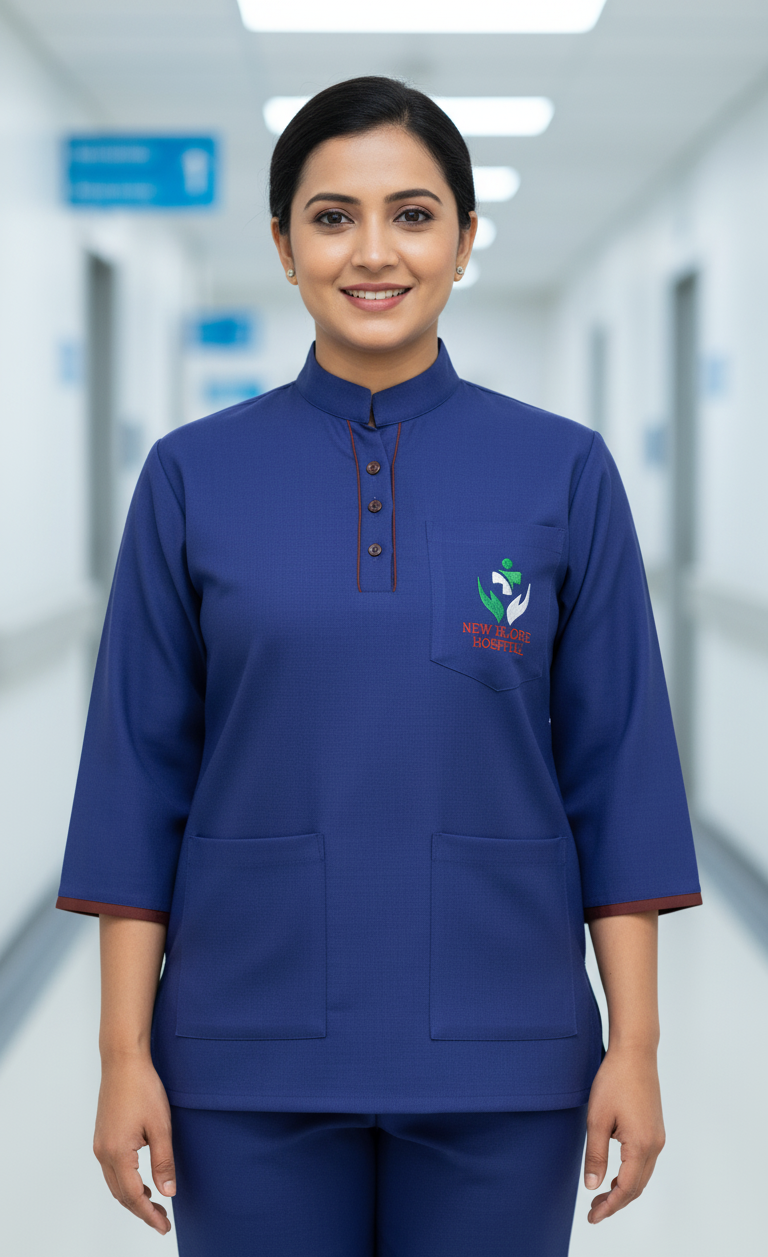 Uniforms Shirting (Poly Cotton, Unisex, S–XXL)