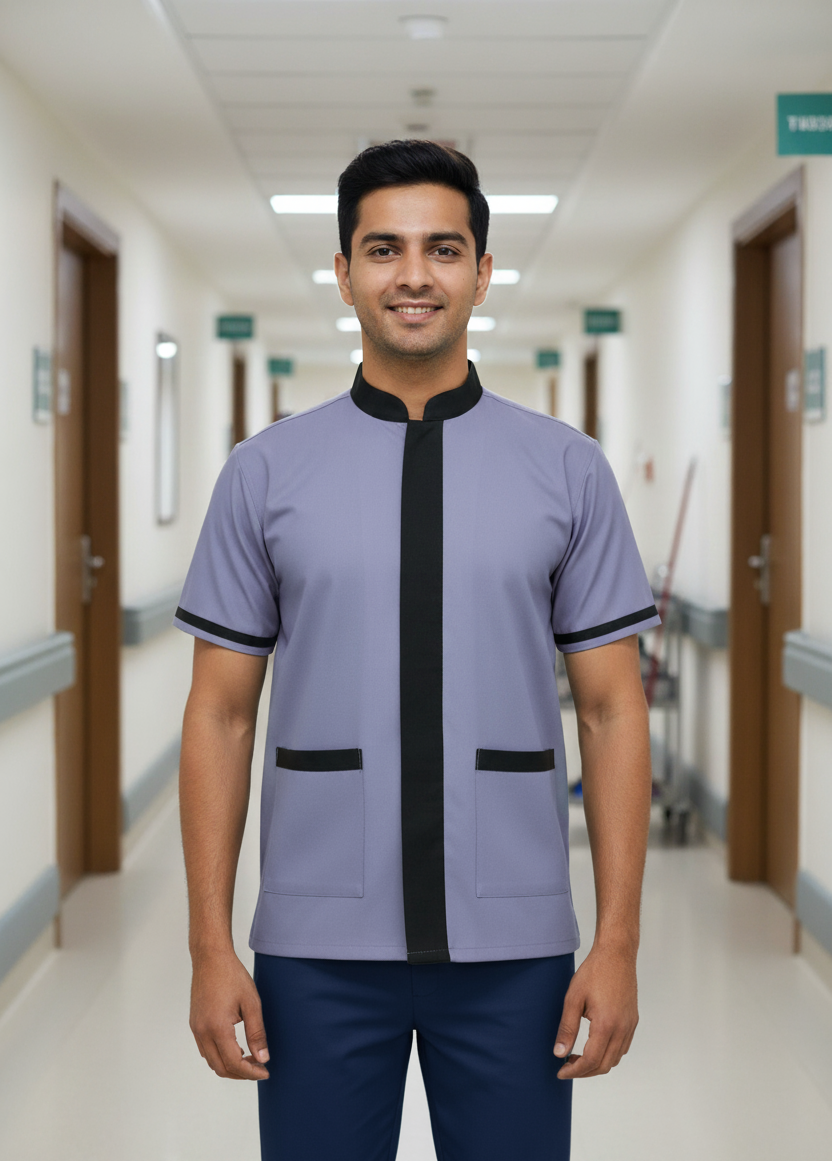 House Keeping Uniform (Poly Cotton, Men, All Sizes)