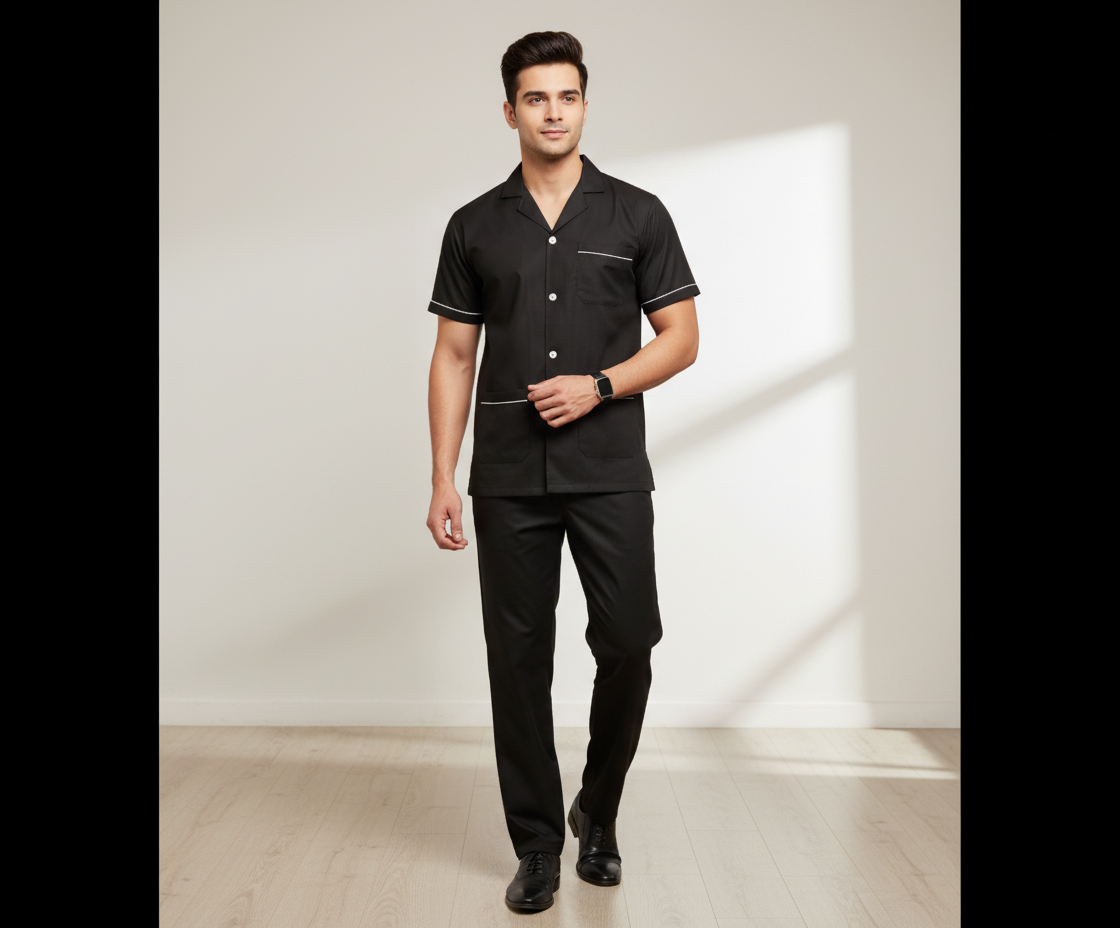 Staff Uniform (Cotton Blend, Unisex, S–XXL)