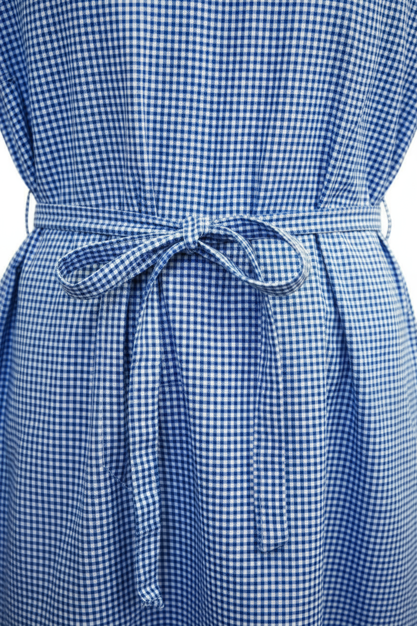 Female Patient Gown Wrap Around (Poly Cotton, Free Size)