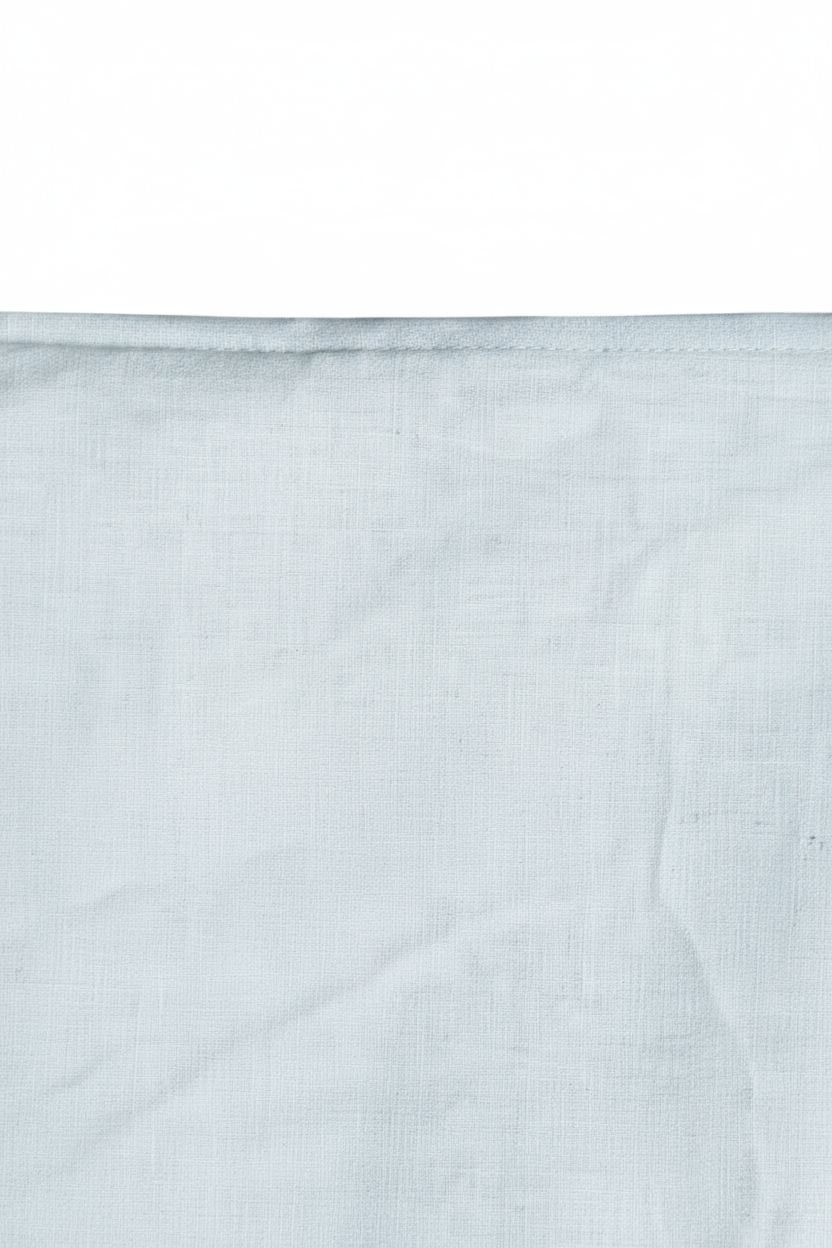 Cotton White Bed Sheet (150×230 cm)